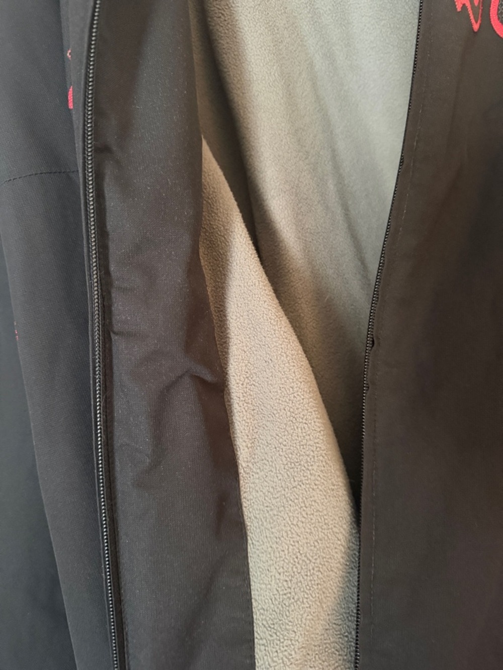 Boston Red Sox Black & Red Full-Zip Jacket Size 2XL Like New Warm - Picture 7 of 13